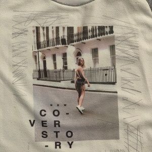 Zara Graphic Long Sleeve Shirt